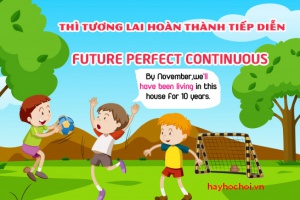 Thì tương lai hoàn thành tiếp diễn, công thức và bài tập áp dụng - Future Perfect Continuous